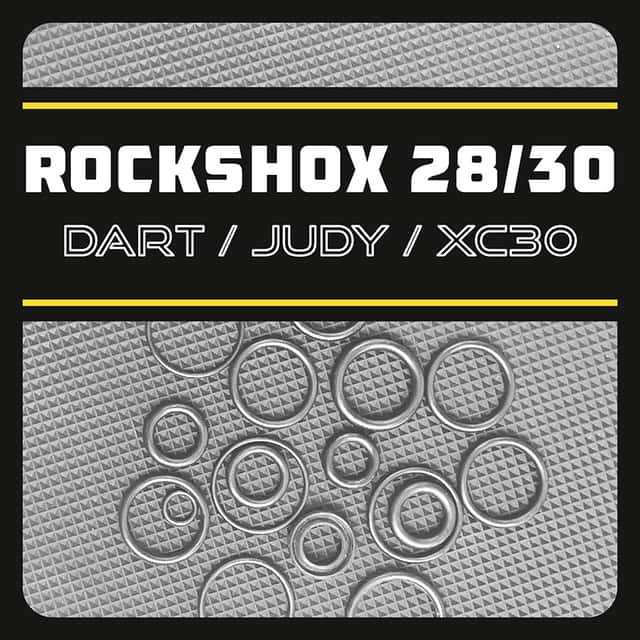 Комплект уплотнителей вилок RS 28/30 | Dart / Judy / XC30