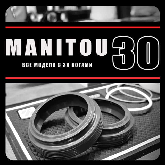 Сальники для вилок Manitou 30mm